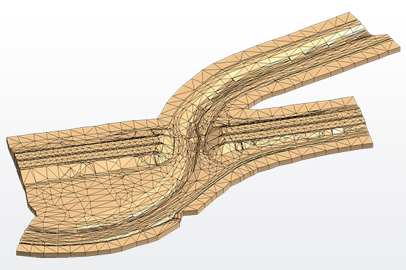 Digital 3D terrain model