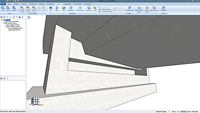 3D CAD model Bridges abutments