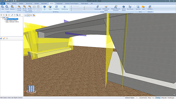 3D CAD model Bridges and tunnel designer