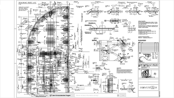 CAD Create reinforcement plan