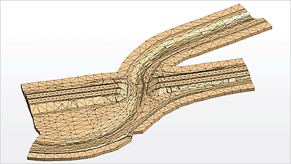 Digital 3D terrain model