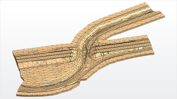 Digital 3D terrain model
