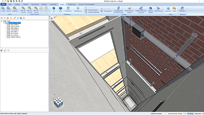 3D CAD model Elevator shaft
