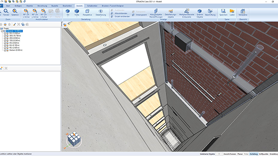 3D CAD model Elevator shaft