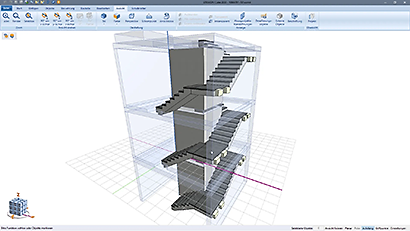 Module staircase - model
