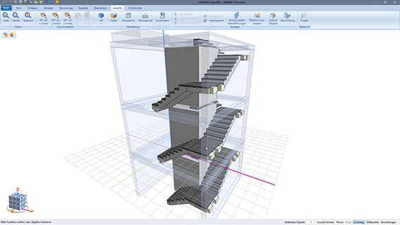 Module staircase - model