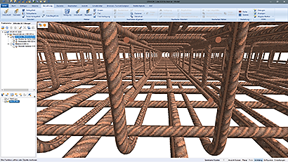 CAD 3D Reinforcement base plate