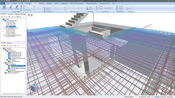 Reinforcement in-situ concrete