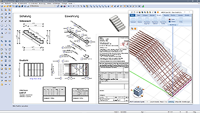 CA Reinforcement plan stair