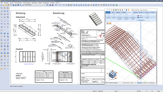 CA Reinforcement plan stair