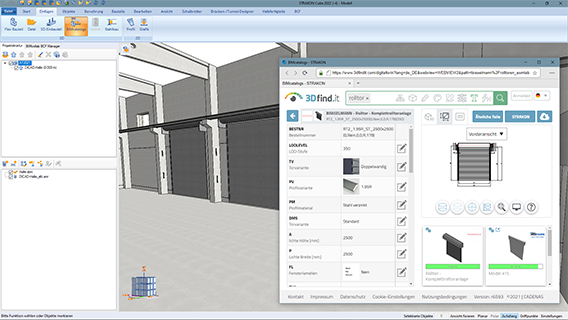 Integration of BIM catalogs via BIMcatalogs