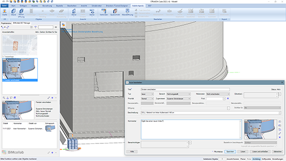 BIM communication via BCF und BIMcollab
