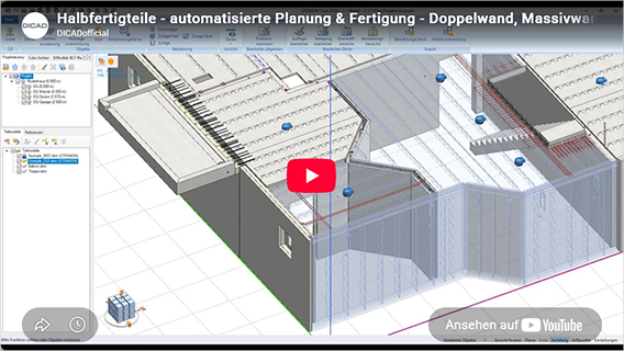 Halbfertigteile - automatisierte Planung und Fertigung