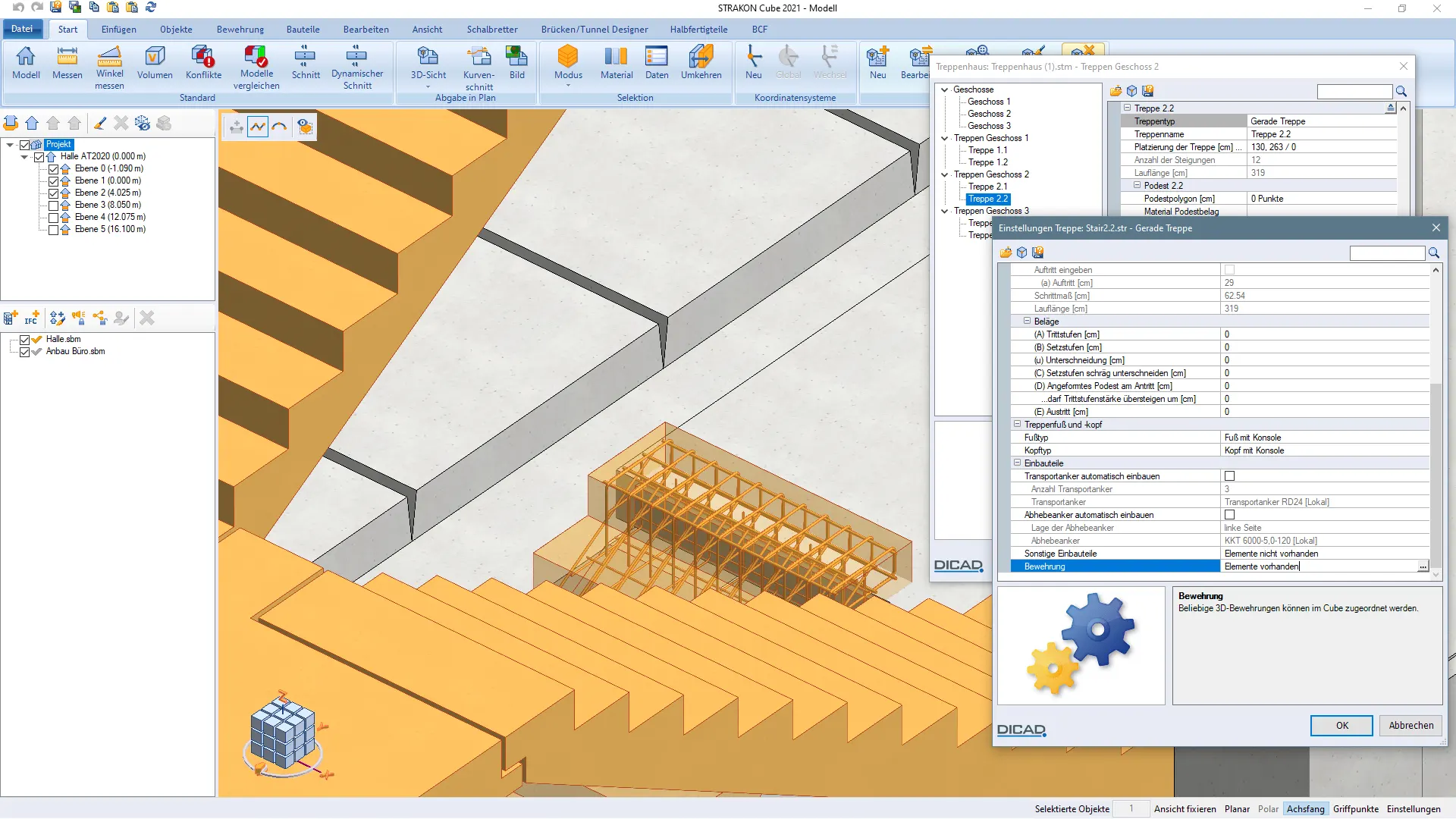 Staircase design CAD software