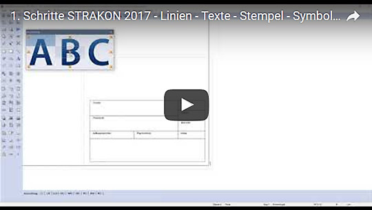 Video Getting Started: Lines - Texts - Stamp - Symbols (DE)