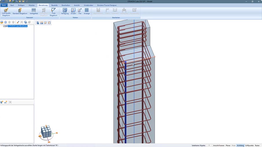 BIM CAD Reinforcement Planning 3D