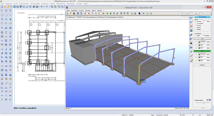 BIM Model in Solid and Steel Construction