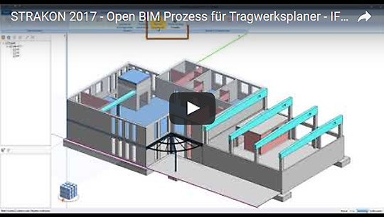 Watch video Open BIM Process for Structural Engineers (DE)