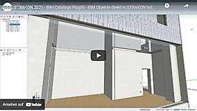 Video BIM Catalogs PlugIN - BIM Objekte direkt in STRAKON laden