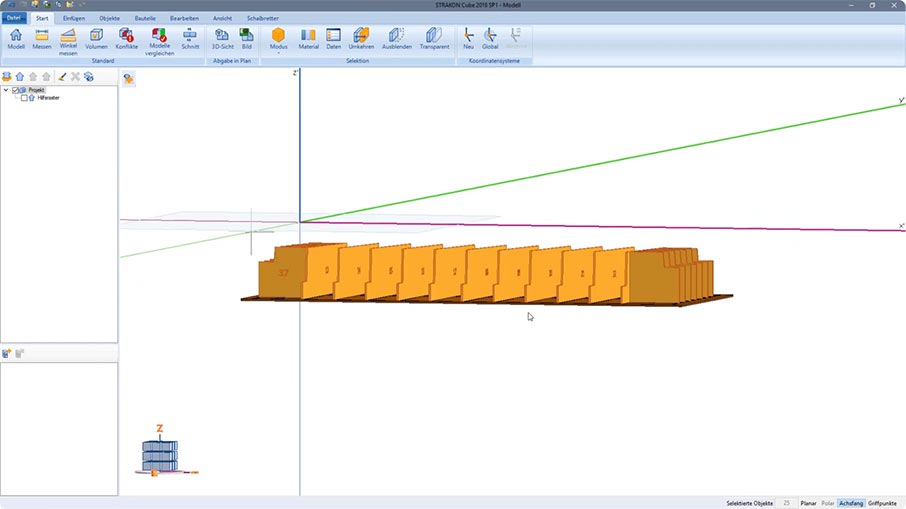 Formboards Formwork Construction 3D Balcony