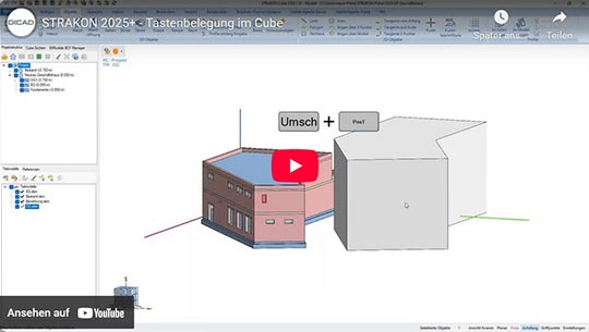Key Commands in Cube