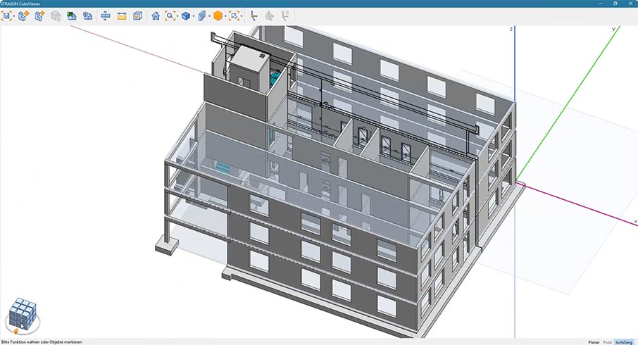 3D Planning with 2D PDF Template