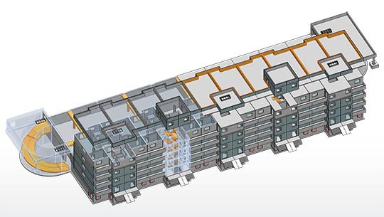 BIM planning in building construction