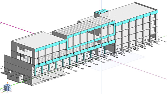 Glass, BIM-compliant planning