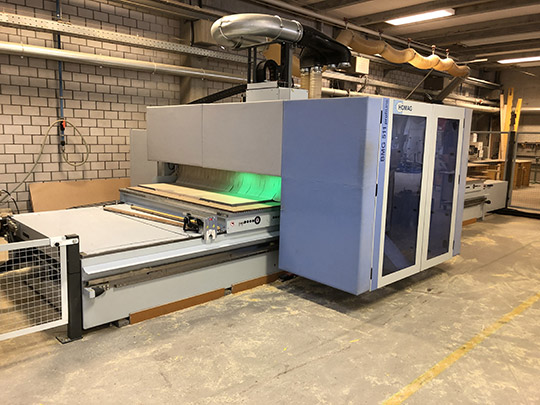 CNC milling machine of Sebastian Müller AG in Rickenbach (CH) controlled with STRAKON