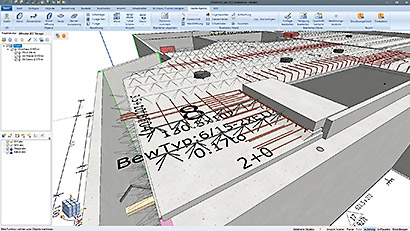 New design software for semi precast parts such as double walls and floor slabs from DICAD
