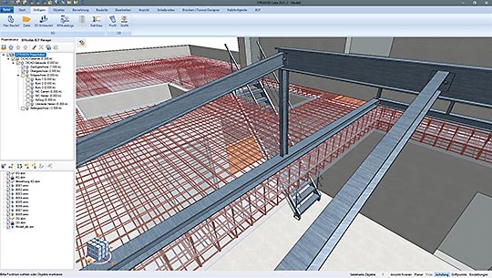 Steel construction and reinforcement design