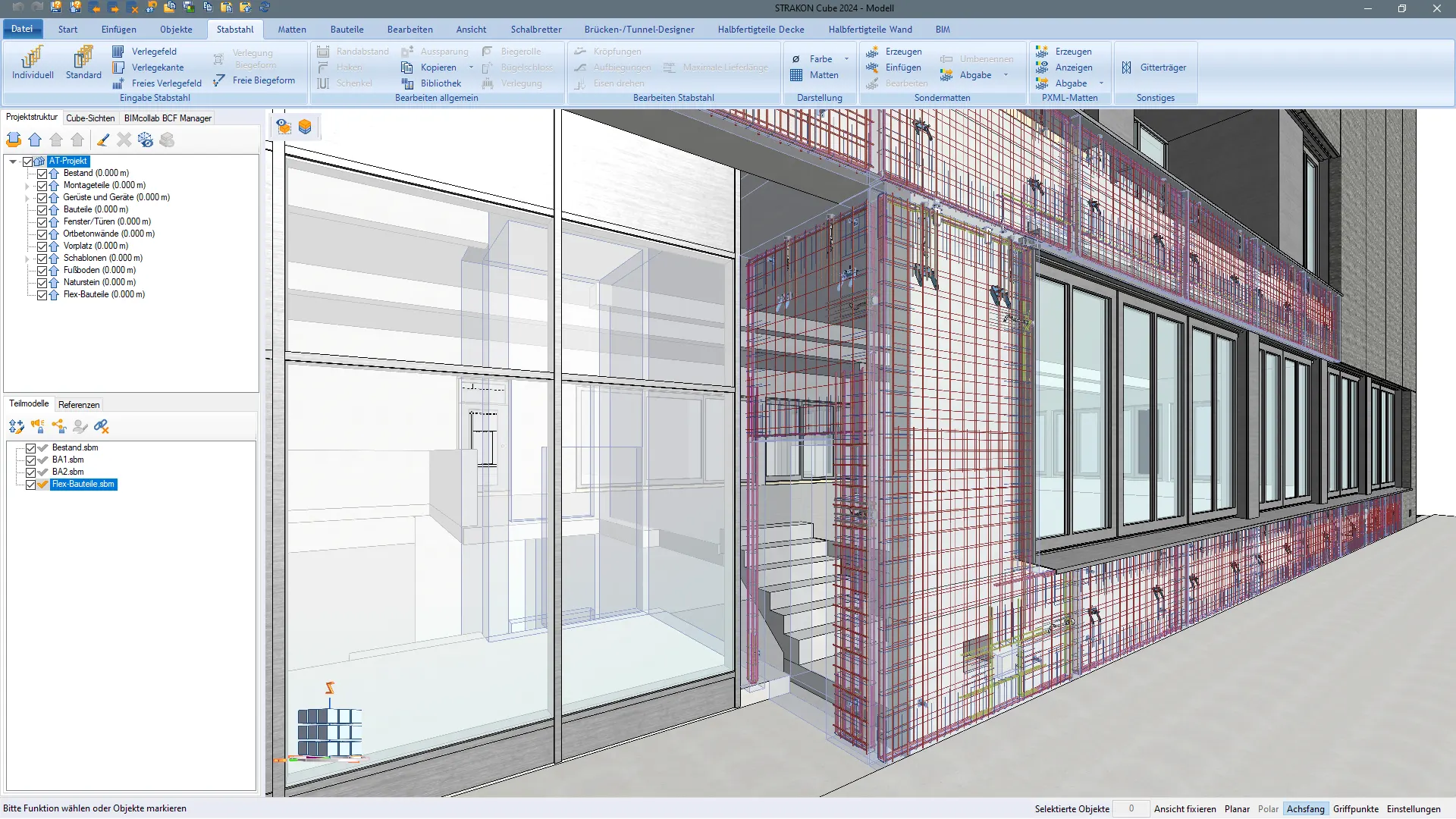 CAD facade planning