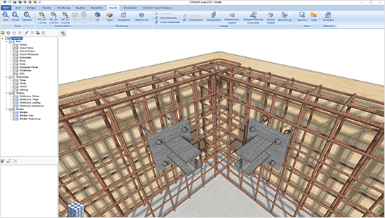 3D embedded parts