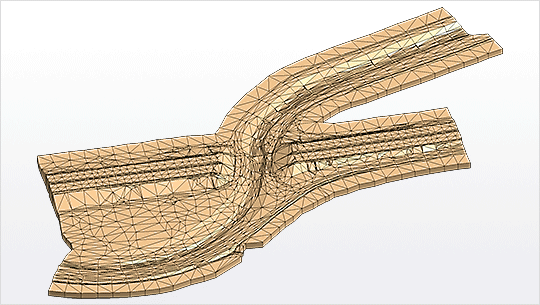 Digital 3D terrain model