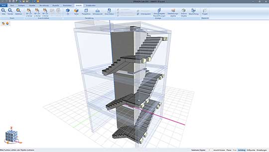 Module staircase - model