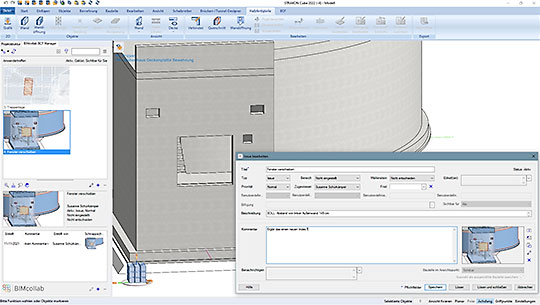 BIM communication via BCF und BIMcollab