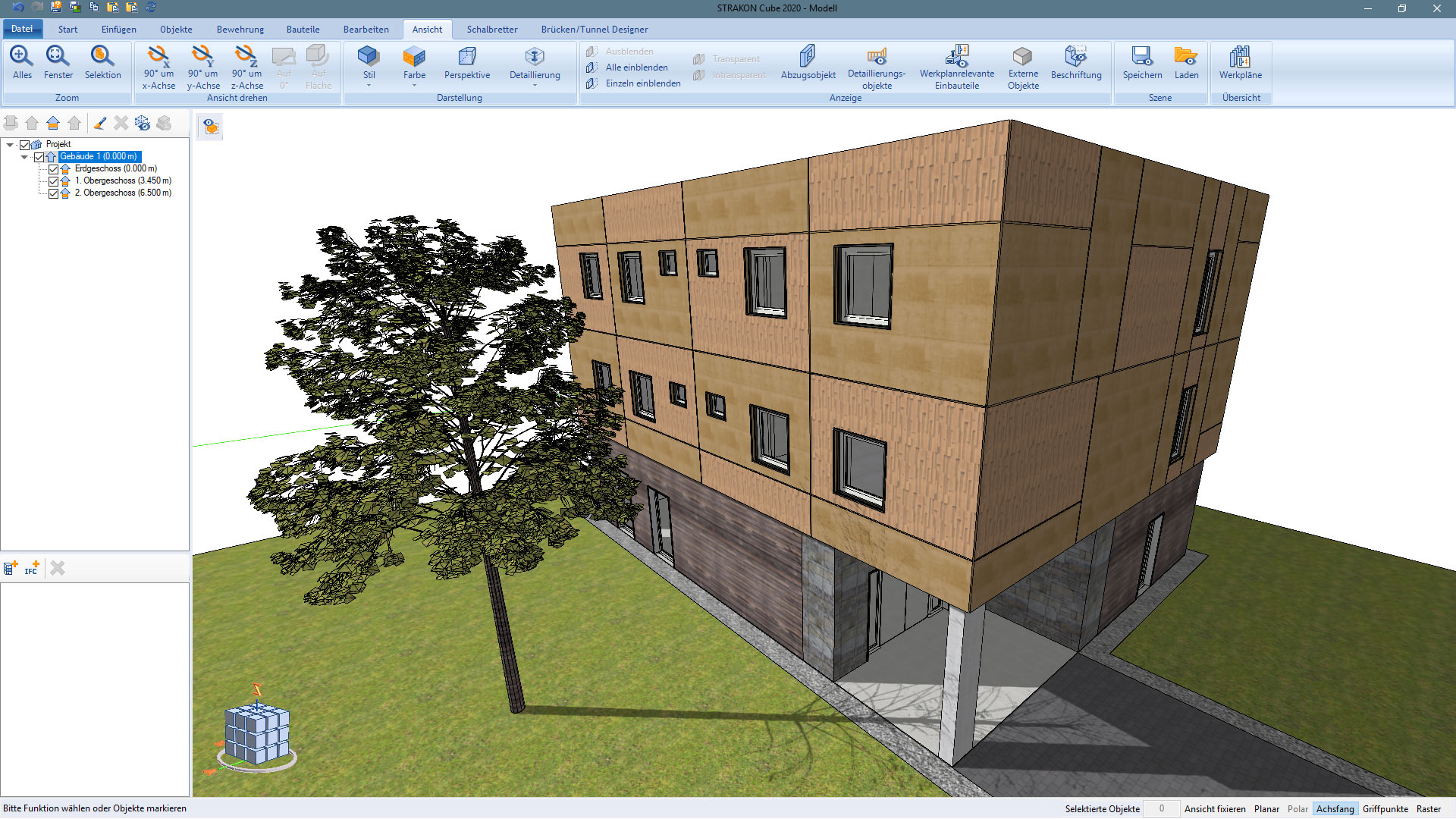 Architecture structural engineering visualization