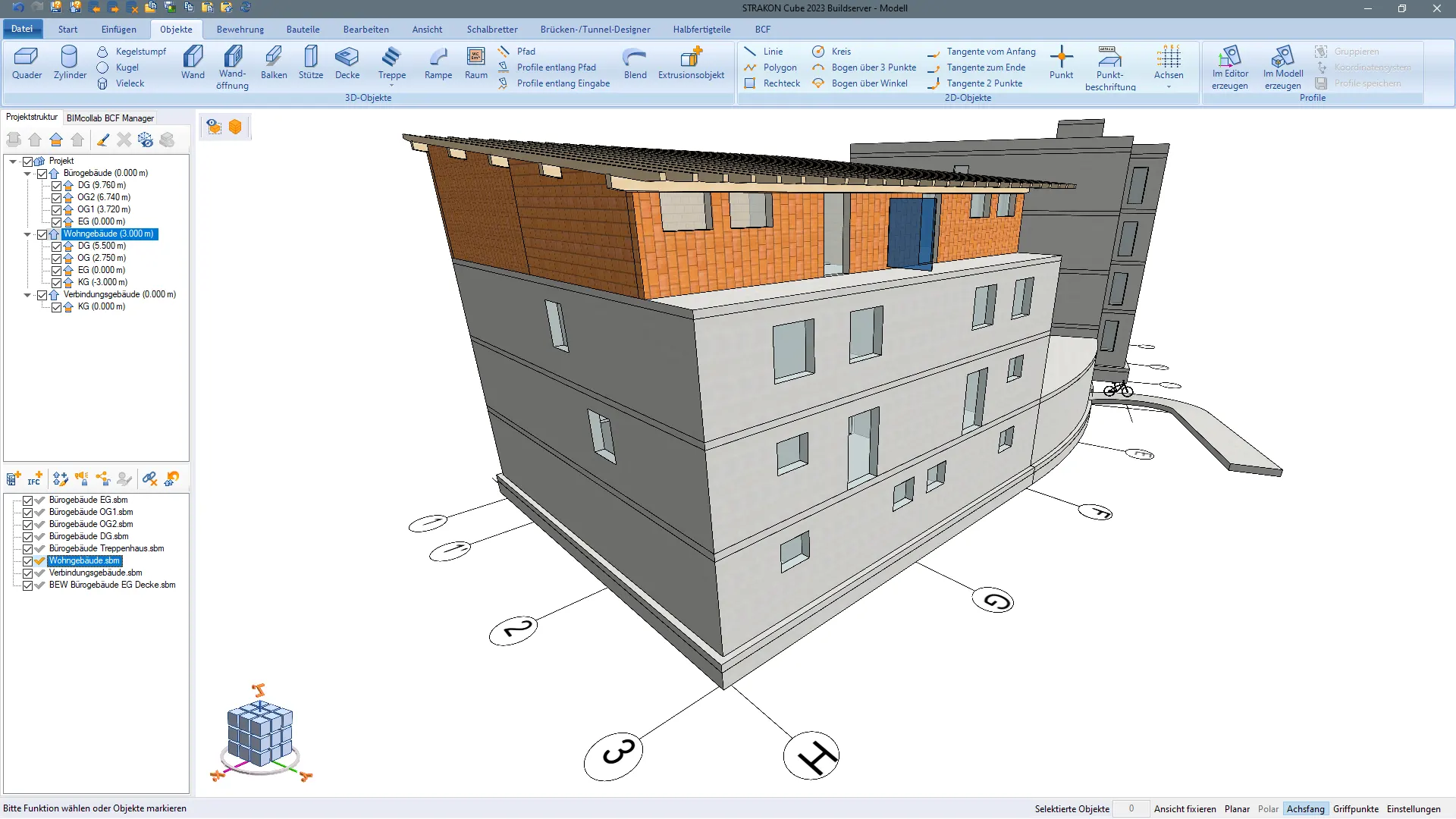 Civil engineering floor construction software