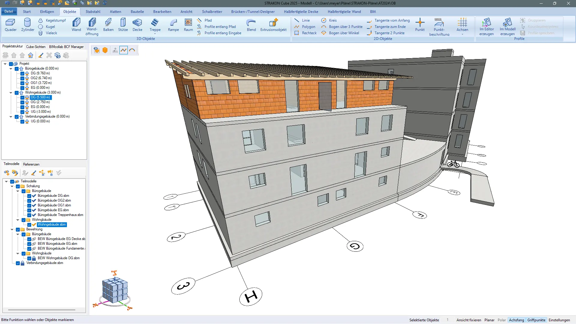 Civil engineering floor construction software