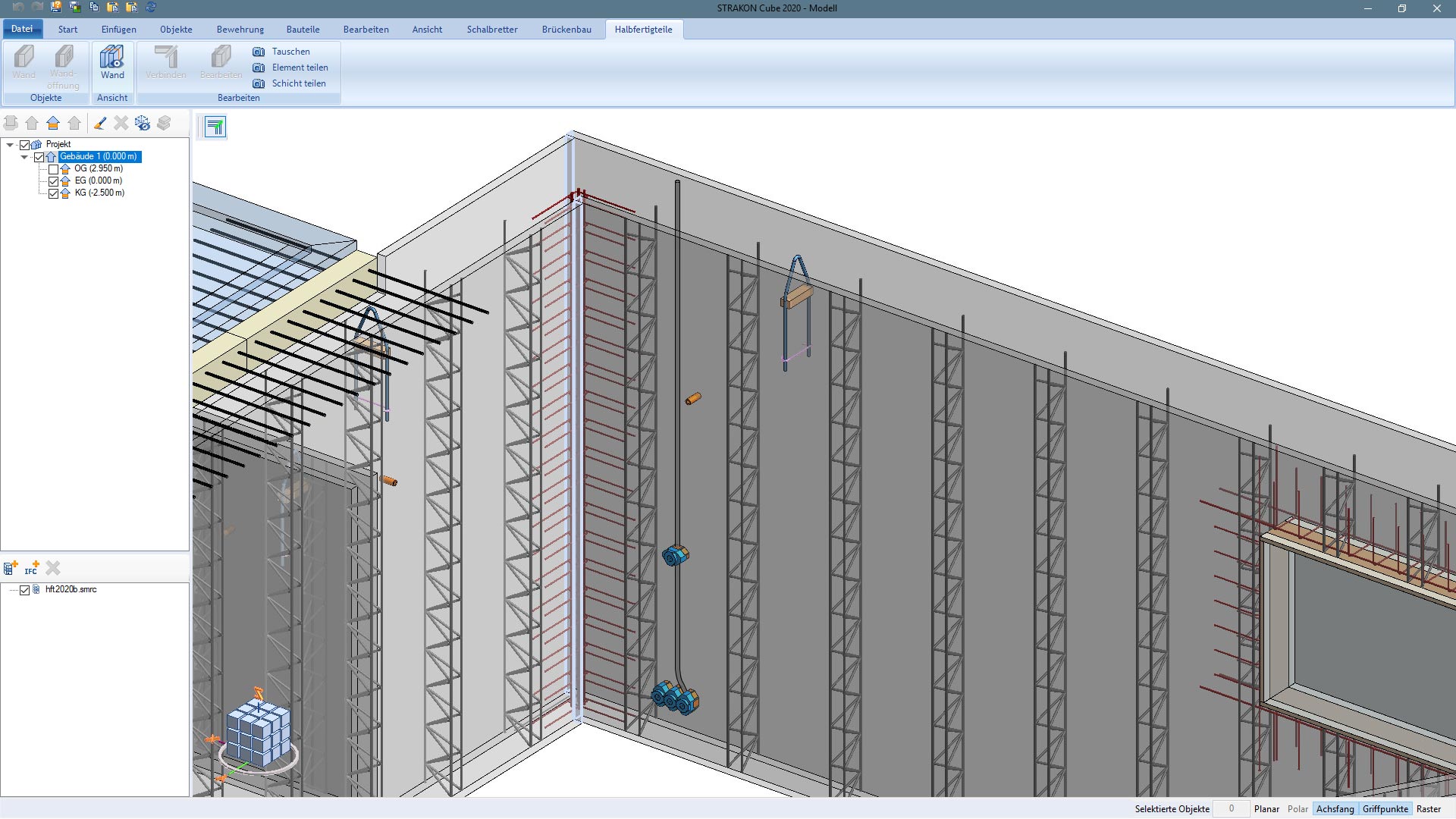 Automated planning of double walls Automated planning of double walls
