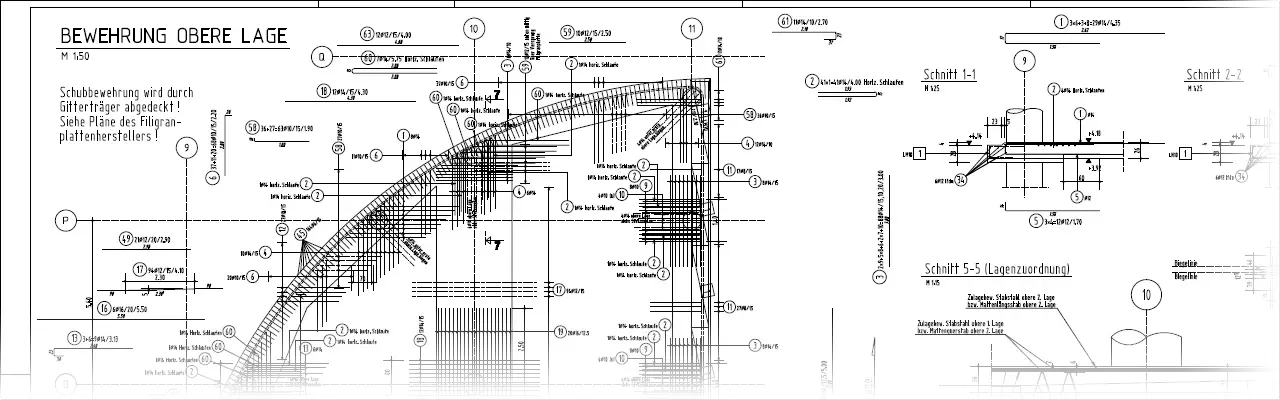 Reinforcement drawing software