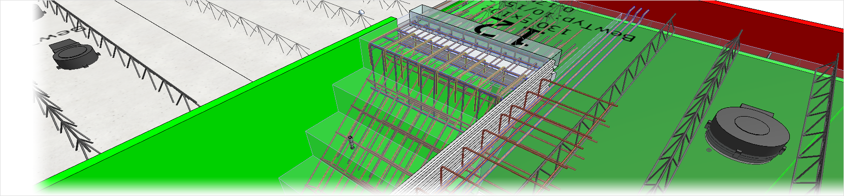 Semi Precast Part Prefabrication CAD Software