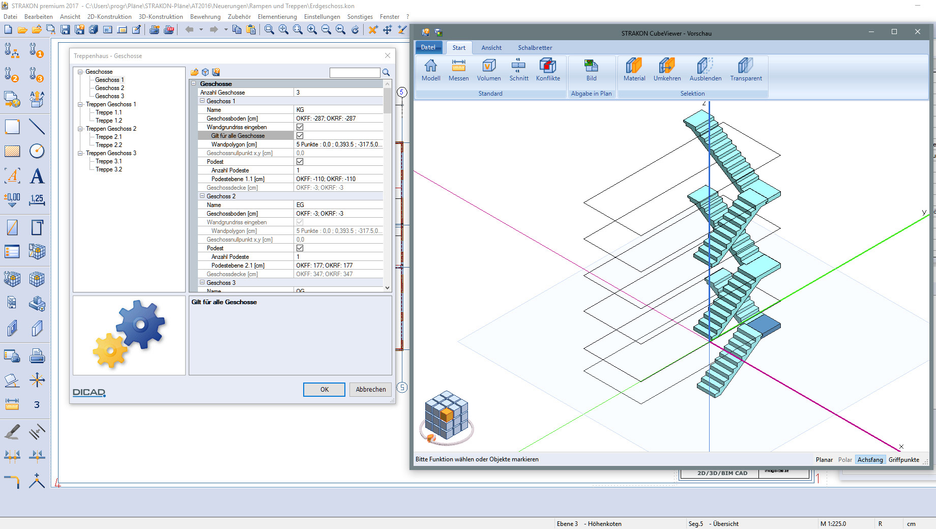 3D staircase 3D staircase