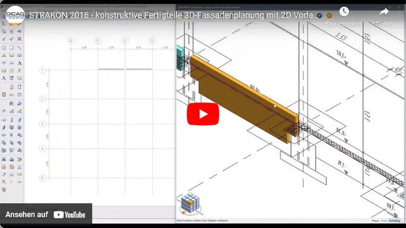 Watch Video Constructive Precast Elements 3D Facade (DE)