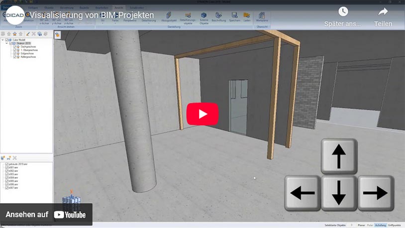 Watch Video Visualization of BIM Projects