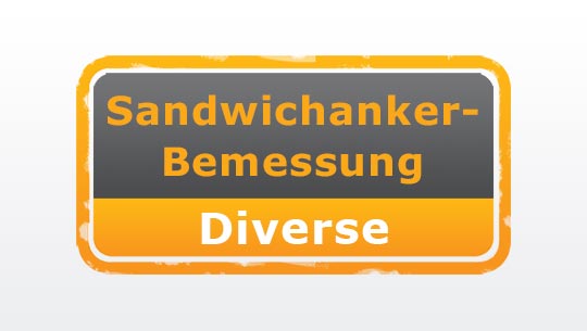 Sandwich Anchor Dimensioning